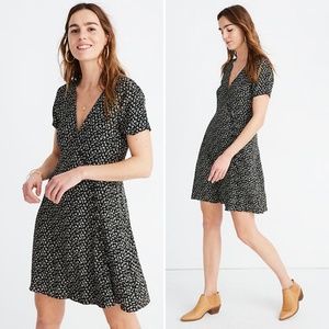 Madewell Button Wrap Dress Playground Posies